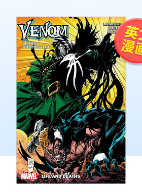 【预售】【Marvel】毒液致命保护者-生与死英文漫画简装进口原版书VENOM: LETHAL PROTECTOR - LIFE AND DEATHS Philip Tan  Dav