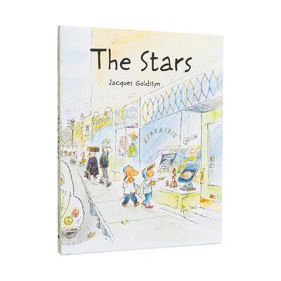 【现货】【加拿大插画师Jacques Goldstyn】星星The Stars英文儿童绘本插画师3-6岁精装Helen Mixter进口原版书Greystone books97