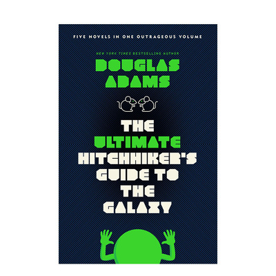 【现货】银河系漫游指南套装版The Ultimate Hitchhiker’s Guide to the Galaxy英文文学小说平装进口原版书DOUGLAS ADAMS Del R