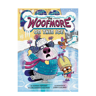 【现货】【汪汪旅馆】#3 汪汪旅馆冰上危机The Woofmore on Thin Ice 英文青少年读物Donna Gephart平装Amulet Books9781419767678