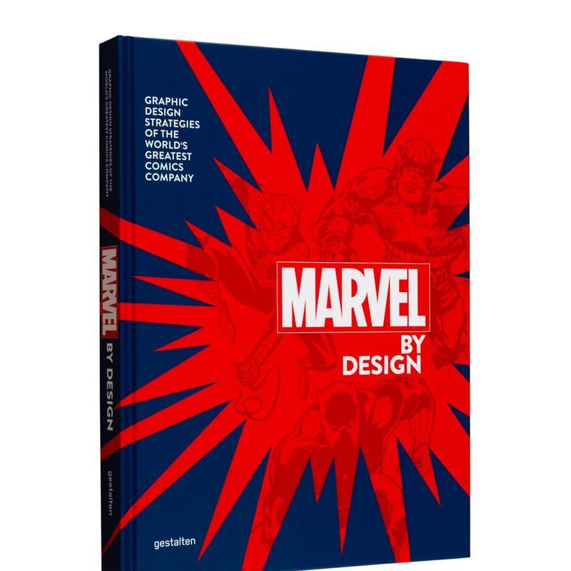 【现货】漫威设计Marvel By Design英文平面设计字体图案标志Liz Stinson精装Die Gestalten Verlag进口原版书9783967040265
