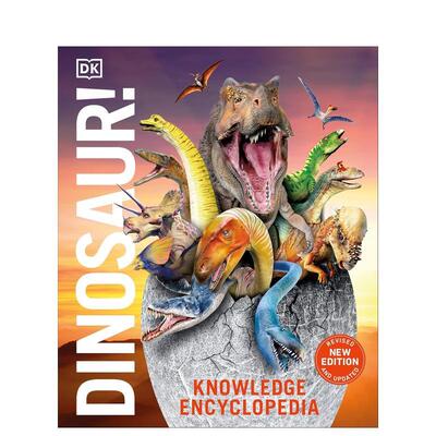 【预售】恐龙知识百科全书Knowledge Encyclopedia Dinosaur英文儿童绘本知识百科DK9-12岁精装DK Children进口原版书97802417401