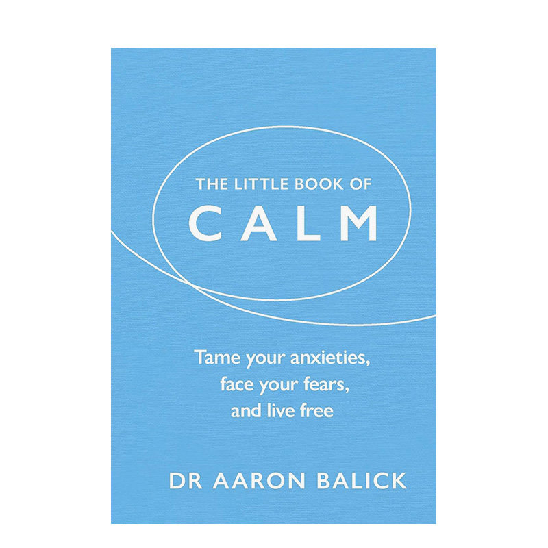 【预 售】平静的小书英文心灵励志the little book of calm简装dr