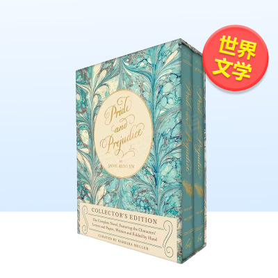 傲慢与偏见收藏版Pride and Prejudice 英文文学世界文学精装进口原版书Heller, Barbara Chronicle Books