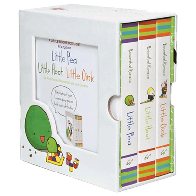 【预售】小豌豆小猫头鹰小猪（套书3册）英文儿童绘本虚构类进口原版外版书精装A Little Books Boxed Set Featuring Little Pea