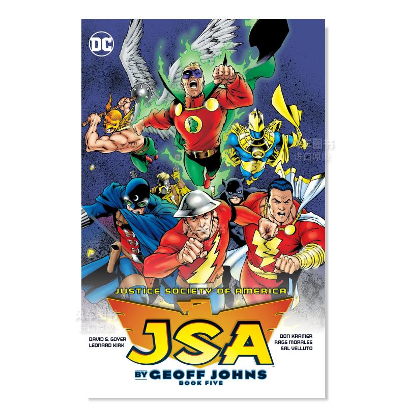 【预售】Jsa Johns Book 5 Jsa Johns Book 5英文漫画原版图书进口外版书籍Johns, Geoff