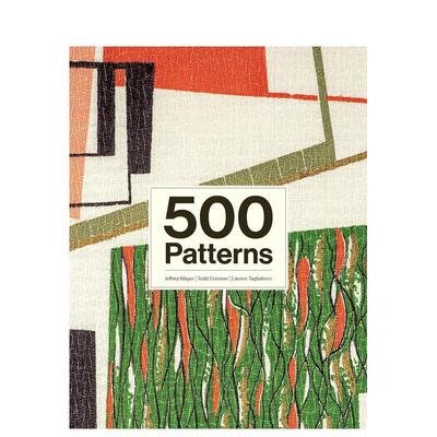 【预售】500种服装图案设计500 Patterns英文服装设计Jeffrey Mayer平装Laurence King进口原版书9781786276896