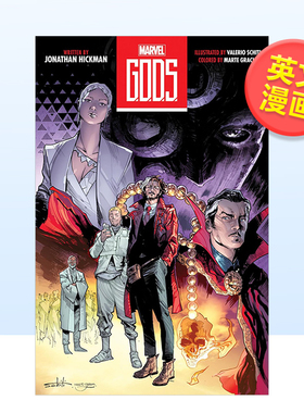 【现货】【Marvel】G.O.D.S.神明英文漫画平装进口原版书G.O.D.S. Hickman  Jonathan
