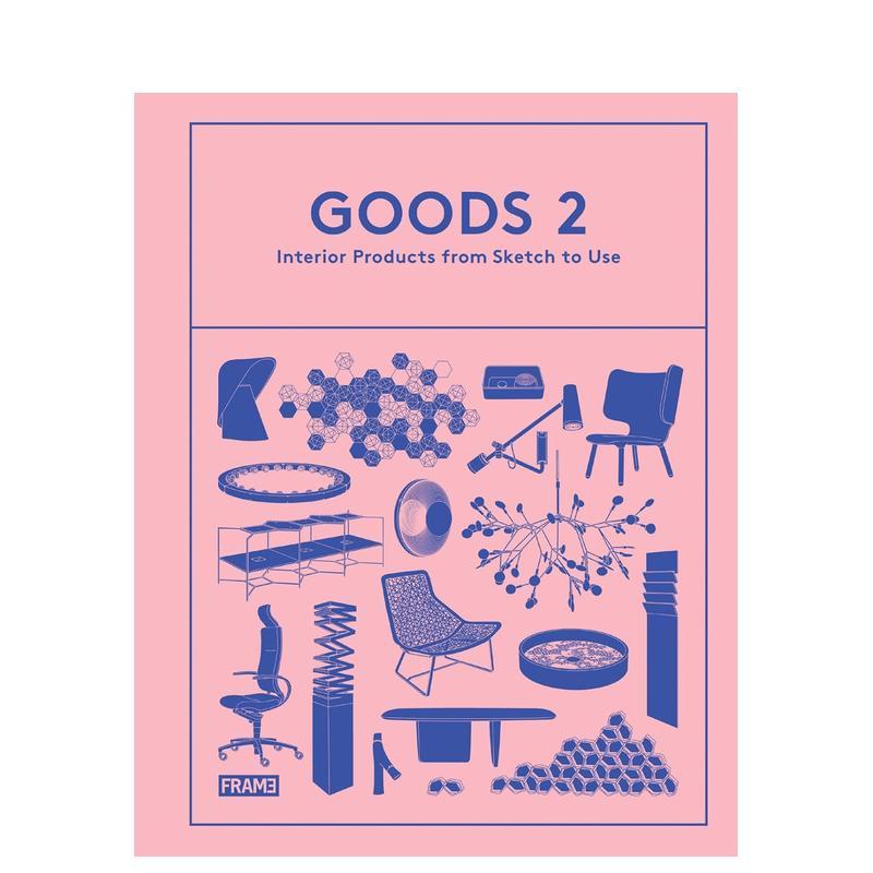 【预售】物件2-室内产品设计的绘图到应用Goods 2: Interior Products英文设计工业产品设计Marlous van Rossum精装进口原版书Fra