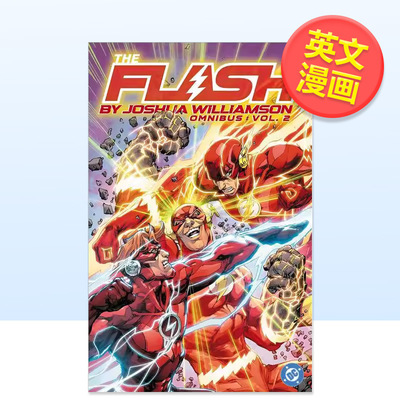 【现货】【DC Comics】闪电侠合集 卷2 by乔舒亚威廉姆森The Flash by Joshua Williamson Omnibus Vol. 2英文漫画图书Joshua Wil