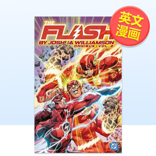 【预售】【DC Comics】闪电侠合集 卷2 by乔舒亚威廉姆森The Flash by Joshua Williamson Omnibus Vol. 2英文漫画图书Joshua Wil