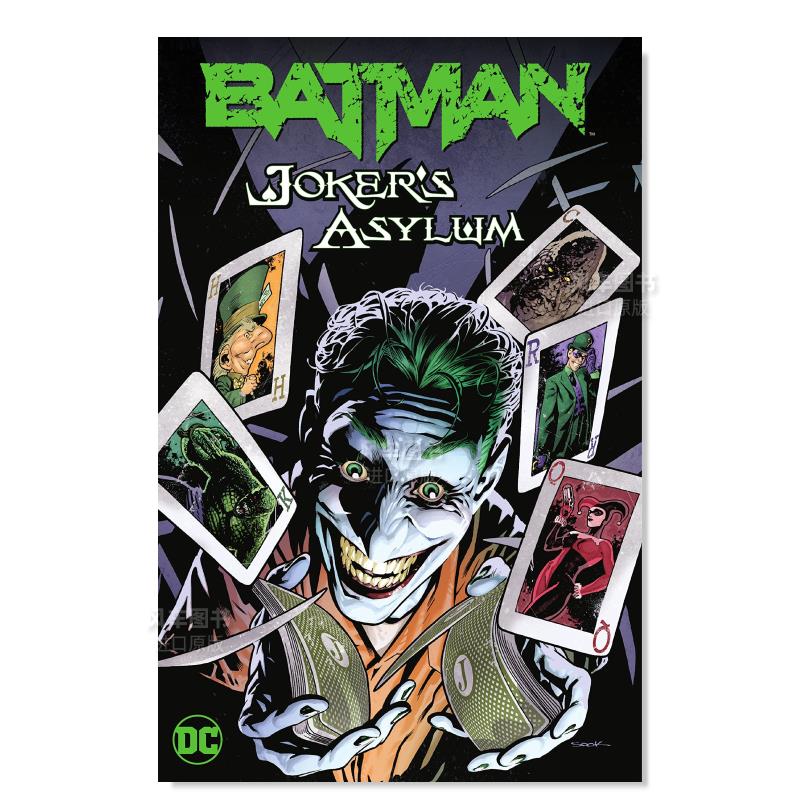 【现货】【DC Comics】蝙蝠侠小丑的庇护所英文漫画平装进口原版书Batman: Joker‘s Asylum Aaron  Jason
