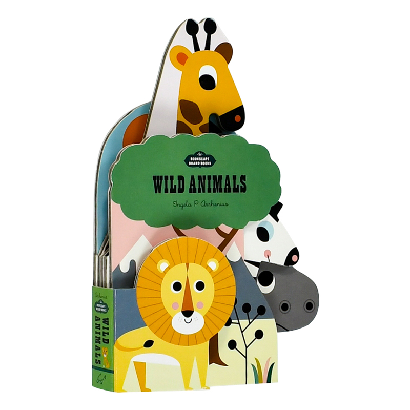 【立体书】野生动物英文原版