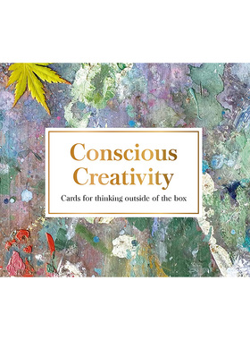 【预售】有意识的创意卡片 Conscious Creativity Cards 便携互动多功能且有趣 Philippa Stanton 英文原版进口生活趣味