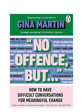 【预售】无意冒犯但是……No Offence英文心灵励志Martin平装进口原版书Random House 9781529177572