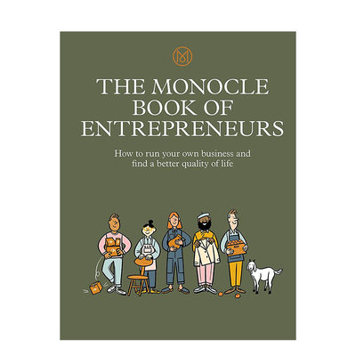 【现货】单片眼镜杂志特辑：创业者英文商业行销The Monocle Book of Entrepreneurs精装Thames & Hudson出版Joe Pickard