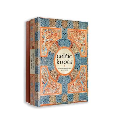 【预售】凯尔特结笔记卡Celtic Knots Notecards英文文创明信片Editors of Abbeville Press明信片Abbeville Press进口原版书9780