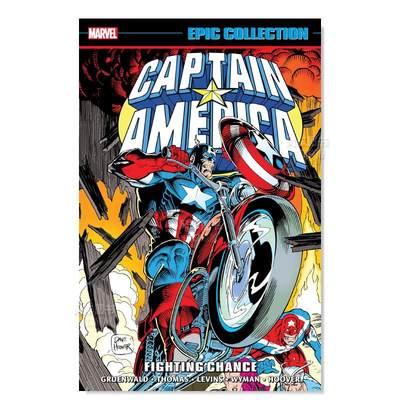 【预 售】美国队长收藏合集： 战斗的机会 Captain America Epic Collection: Fighting Chance 英文漫画 正版进口书籍画册