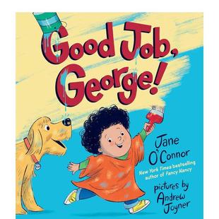 乔治Good Job英文儿童绘本动物生态环保Jane O’Connor精装 6岁进口原版 好样 Flamingo3 书9780593205631 现货
