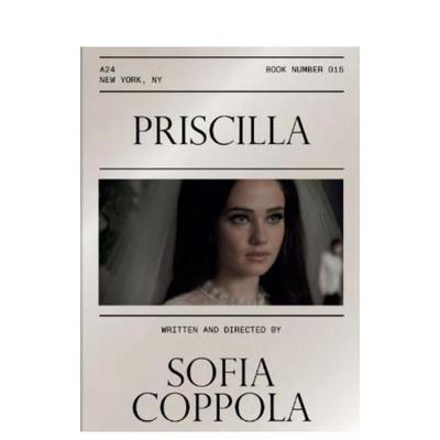 【预售】【A24电影剧本集】普瑞希拉【A24 Screenplay Collection】Priscilla Screenplay Book英文影视Sofia Coppola精装MACK进口