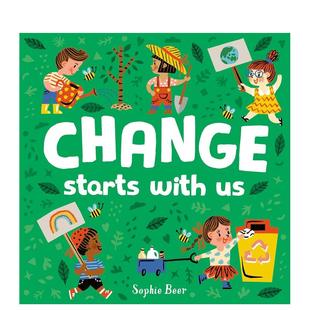 First 预售 6周岁 Behaviour Change 外版 Manners 改变从我们开始英文儿童绘本自我认知情绪管理进口原版 Starts 书3 and