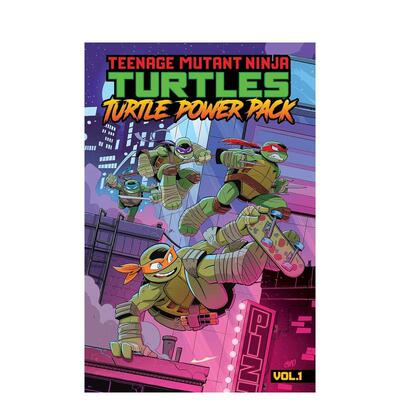 【预售】忍者神龟 神龟力量套装 卷1Teenage Mutant Ninja Turtles英文儿童漫画Landry Q. WalkerIDW Publishing平装进口原版书97