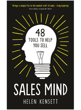 【现货】销售思维：48种有助销售的技巧英文商业行销进口原版书精装Sales Mind: 48 tools to help you sell? Helen Kensett著Pro