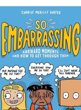 【现货】如此尴尬尴尬时刻以及如何度过So Embarrassing英文儿童漫画Charise Mericle Harper简装Workman3-6岁进口原版书97815235