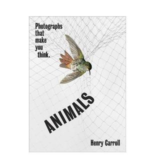 让你思考 照片ANIMALS英文摄影集综合作品Henry Carroll简装 Image进口原版 动物 Abrams 书9781419751462 现货