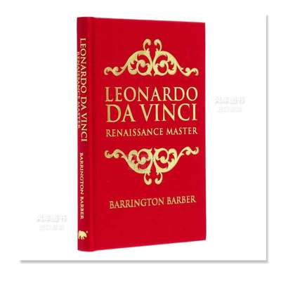 【预 售】列奥纳多·达·芬奇 Leonardo Da Vinci 英文传记原版图书外版进口书籍Arcturus Publishing Barber, Barrington