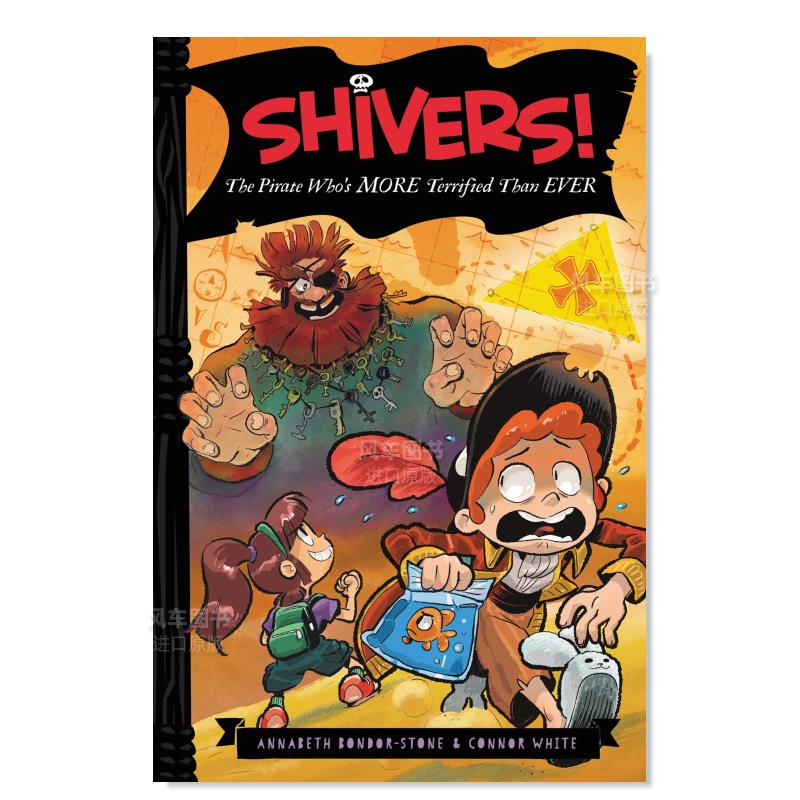 【现货】颤抖吧!比夏娃更害怕的海盗 Shivers!: The Pirate Who’s More Terrified than Eve英文儿童绘本原版图书进口书籍Bondor