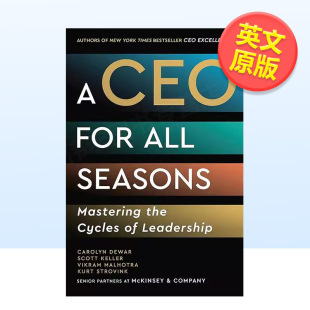 Murray 书9781399825603 CEO掌控领导力周期A All Seasons英文商业行销精装 for 四季 CEO Publishers进口原版 John 预售