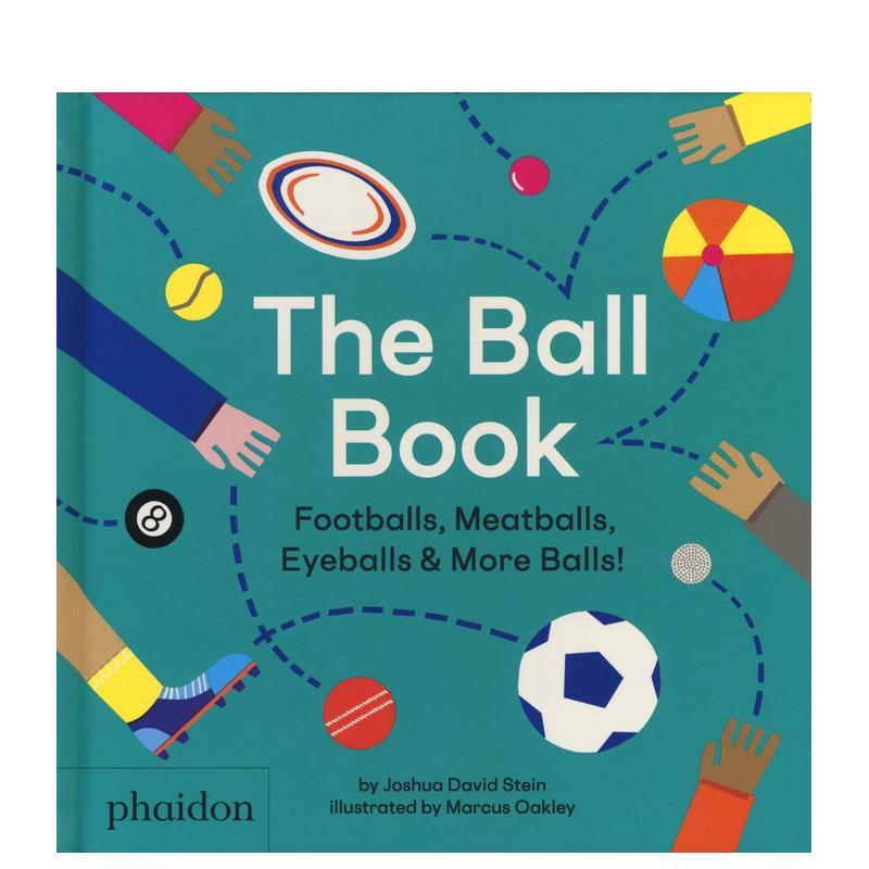 【预售】球书足球肉丸眼球&更多的球The Ball Book Footballs Meatballs Eyeballs & More Balls英文儿童趣味1岁(含)-3岁(含)精装图片