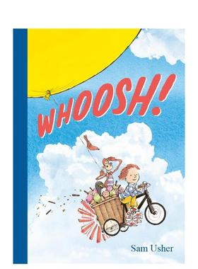 【预售】嗖和爷爷的奇幻飞行Whoosh! : Adventures with Grandad英文儿童绘本插画师Sam UsherTemplar Publishing平装6-9岁进口原