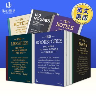 150个书店英文旅行 You 有生之年必去 Visit Die进口原版 Series you 150 书Elisabeth Bookstores Before Need