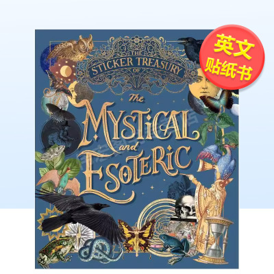 【预售】贴纸宝库神秘莫测英文贴纸书The Sticker Treasury Of The Mystical And Esoteric平装进口原版书NULL Smith Street Boo