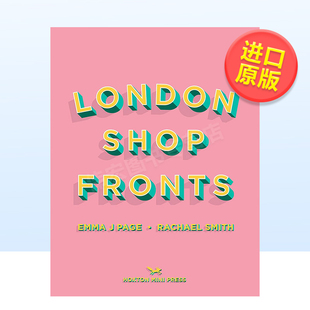 進口原版 Smith 倫敦店面英文攝影人文景觀精裝 Shopfronts Rachael 書London 現貨 外版