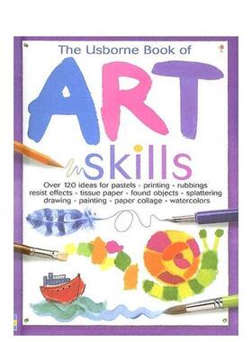 【现货】【艺术理念】技巧【Art Ideas】Art Skills 英文儿童趣味6-9岁Fiona Watt进口原版书Usborne children’s books978074609