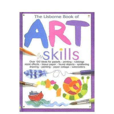【现货】【艺术理念】技巧【Art Ideas】Art Skills 英文儿童趣味6-9岁Fiona Watt进口原版书Usborne children’s books978074609