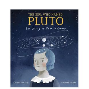 Story 给布鲁托取名 故事英文儿童故事进口原版 威尼斯伯尼 Girl The Pluto 女孩 Named Who Burney Venetia 书精装 预售