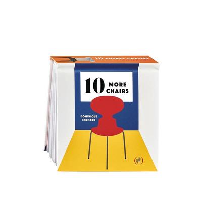 【现货】十把设计大师椅210 More Chairs法文立体书Dominique Ehrhard3-6岁Les Grandes Personnes进口原版书9782361936594