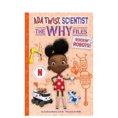 现货 6岁进口原版 摇滚机器人Rockin 英文青少年读物Beaty精装 Books3 Robots Amulet 书9781419770425