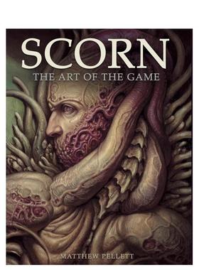 【现货】蔑视 游戏设定集Scorn英文插画原画设定集PellettTitan Books精装进口原版书9781803363059