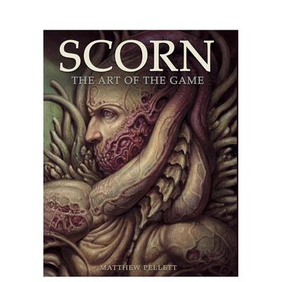 【现货】蔑视 游戏设定集Scorn英文插画原画设定集PellettTitan Books精装进口原版书9781803363059