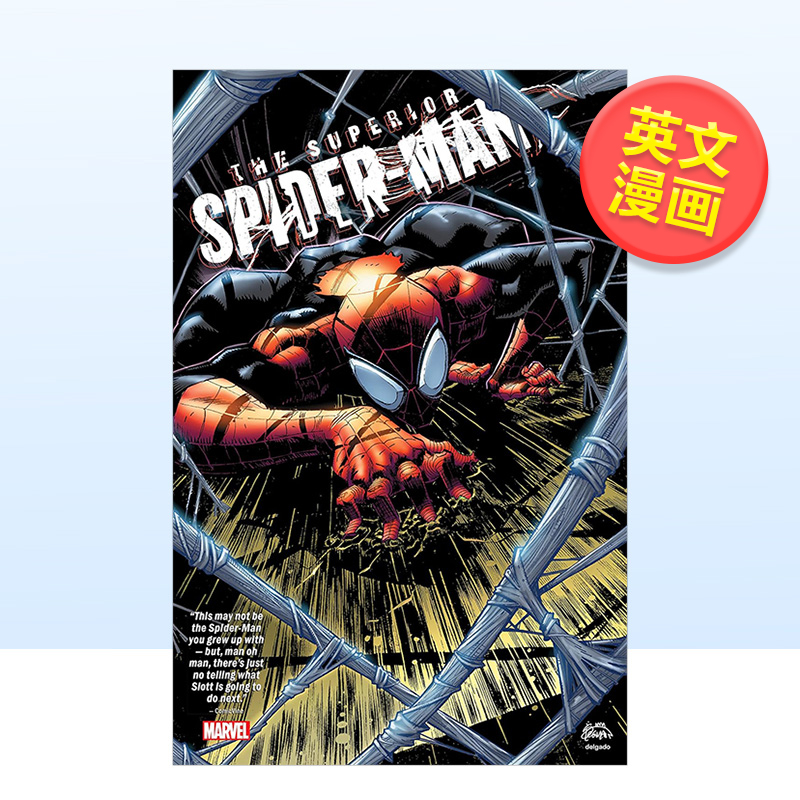 【预售】【Marvel】究极蜘蛛侠精选集卷1英文漫画精装进口原版书SUPERIOR SPIDER-MAN OMNIBUS VOL. 1 Dan Slott  Marvel Various