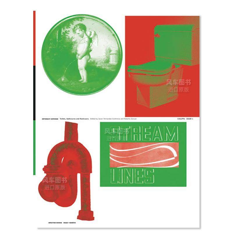 【预售】暴露亲密关系：厕所、浴室、洗手间英文室内设计空间与装饰简装进口原版外版书籍Intimacy Exposed: Toilets, Bathrooms,-封面