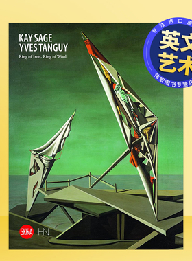 【现货】凯·塞奇与伊夫·唐吉作品集：铁环、羊毛环英文艺术家艺术工作室进口原版外版书Kay Sage and Yves Tanguy: Ring of Ir