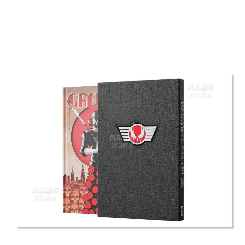 【预售】格伦德尔契约恶魔-大师版限量版英文漫画进口原版书精装14岁以上Grendel: Devil By The Deed - Master's Edition  Matt