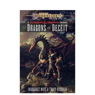 【预售】【龙枪命运三部曲】卷1欺瞒的龙英文文学小说进口原版图书14岁以上平装【Dragonlance Destinies】Dragons of DeceitM