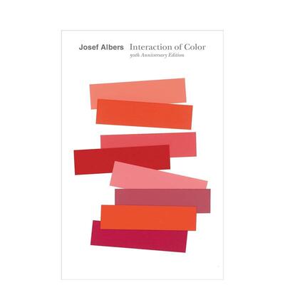 【现货】色彩互动50周年纪念版Interaction 英文艺术总论历史理论评论Josef Albers简装Yale University Press进口原版书97803001